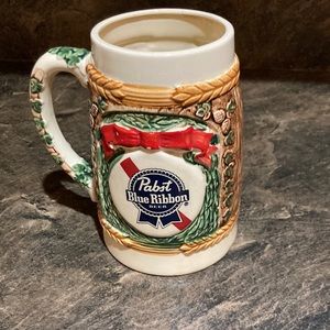 Collectible Pabst Blue Ribbon Beer Stein